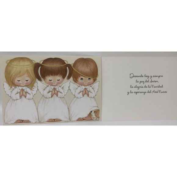 Hallmark VIDA Boxed Christmas Cards 4 Designs Feliz Navidad Santa Angels… - Picture 7 of 7